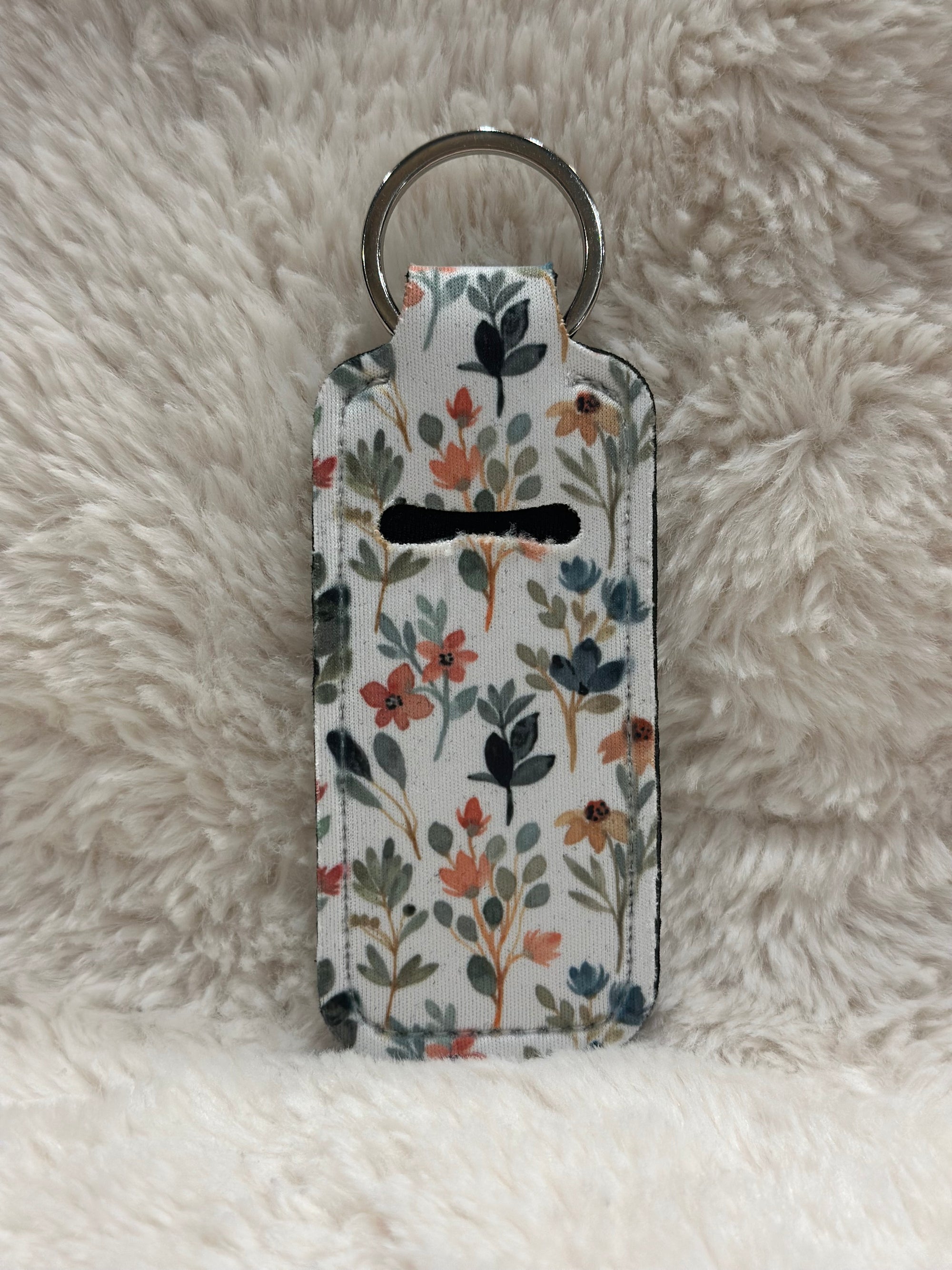 Multicolor Floral Chapstick Holder
