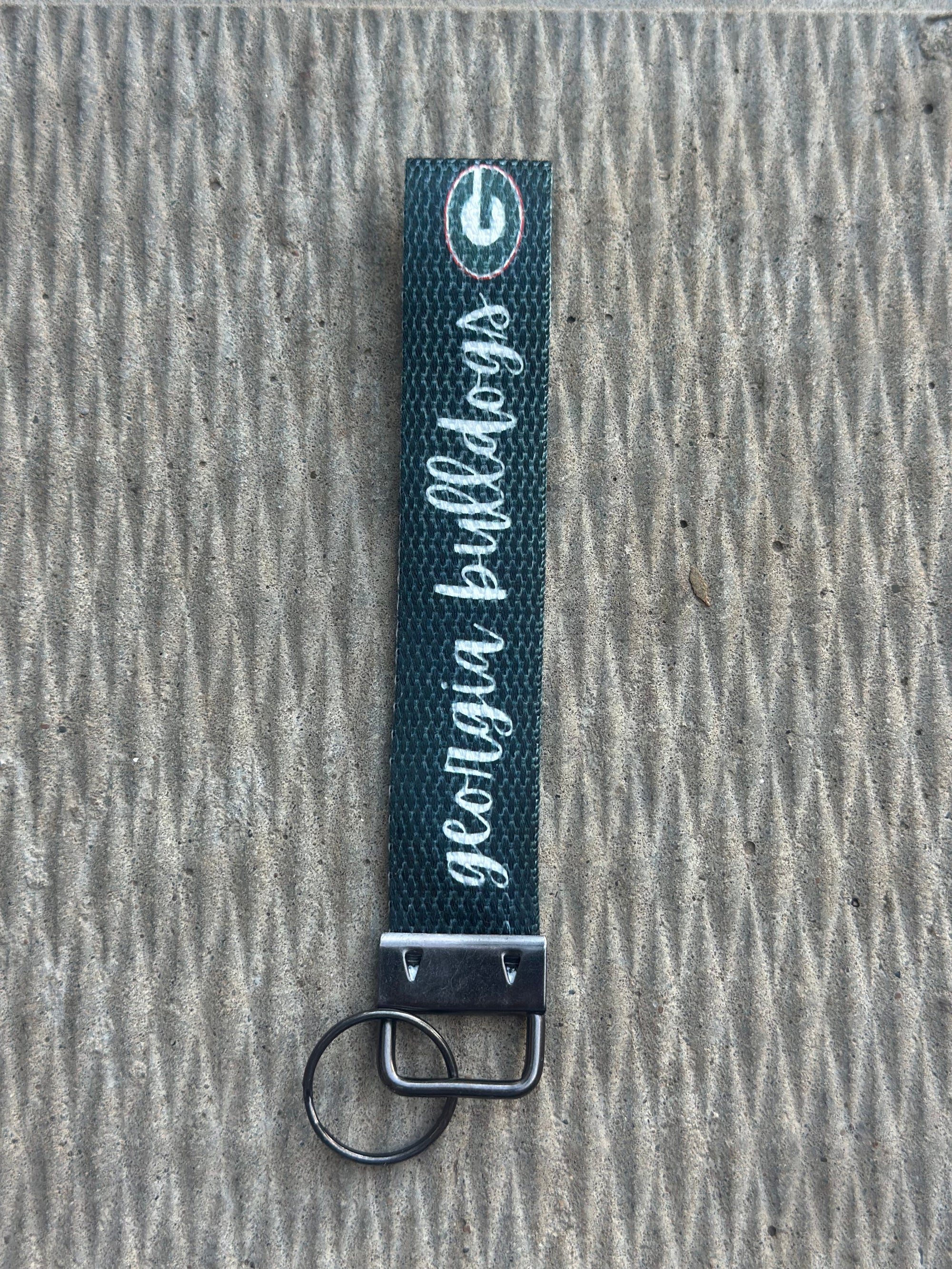 Georgia Bulldogs Black Keychain