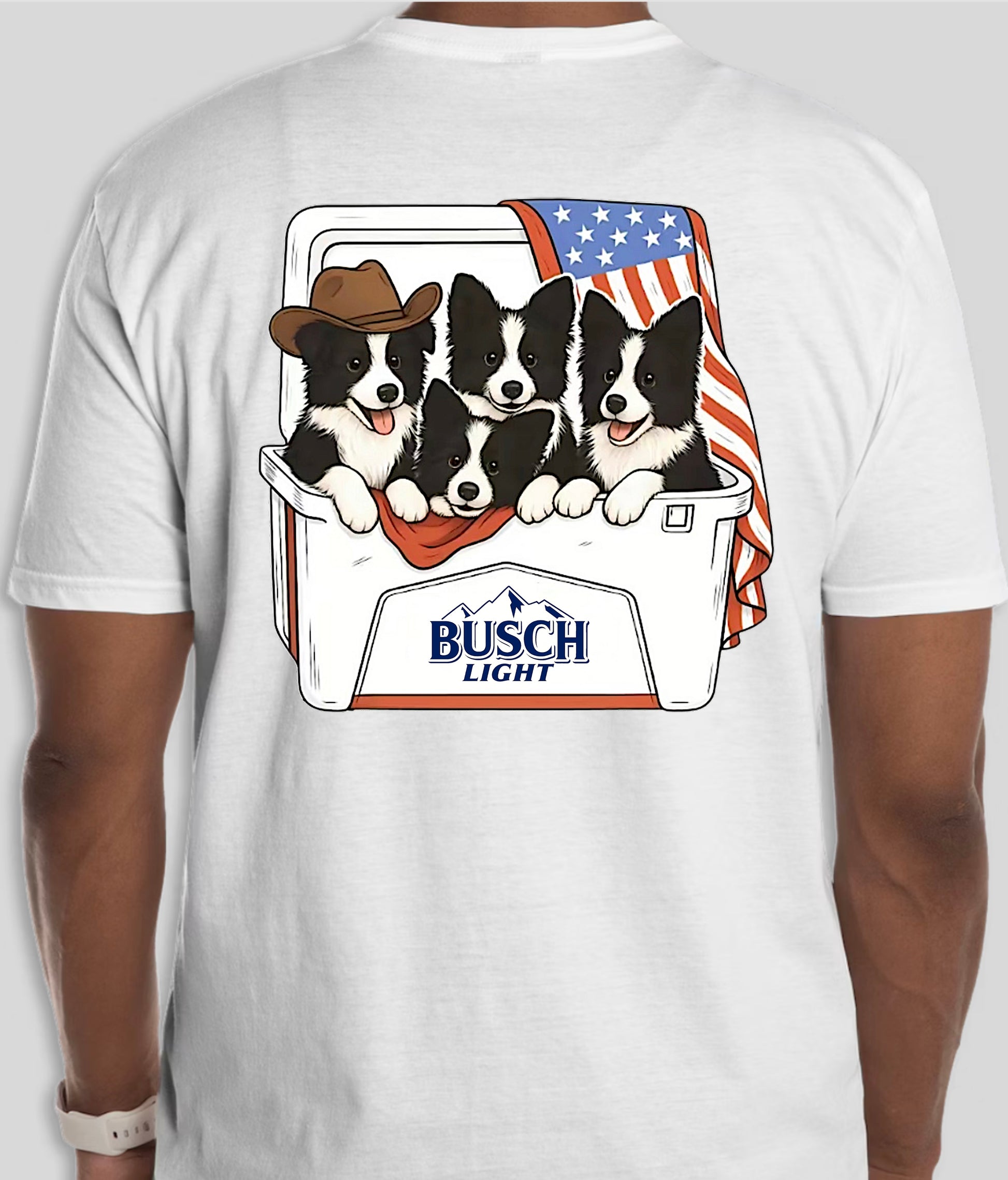 Busch Light Dog Shirt