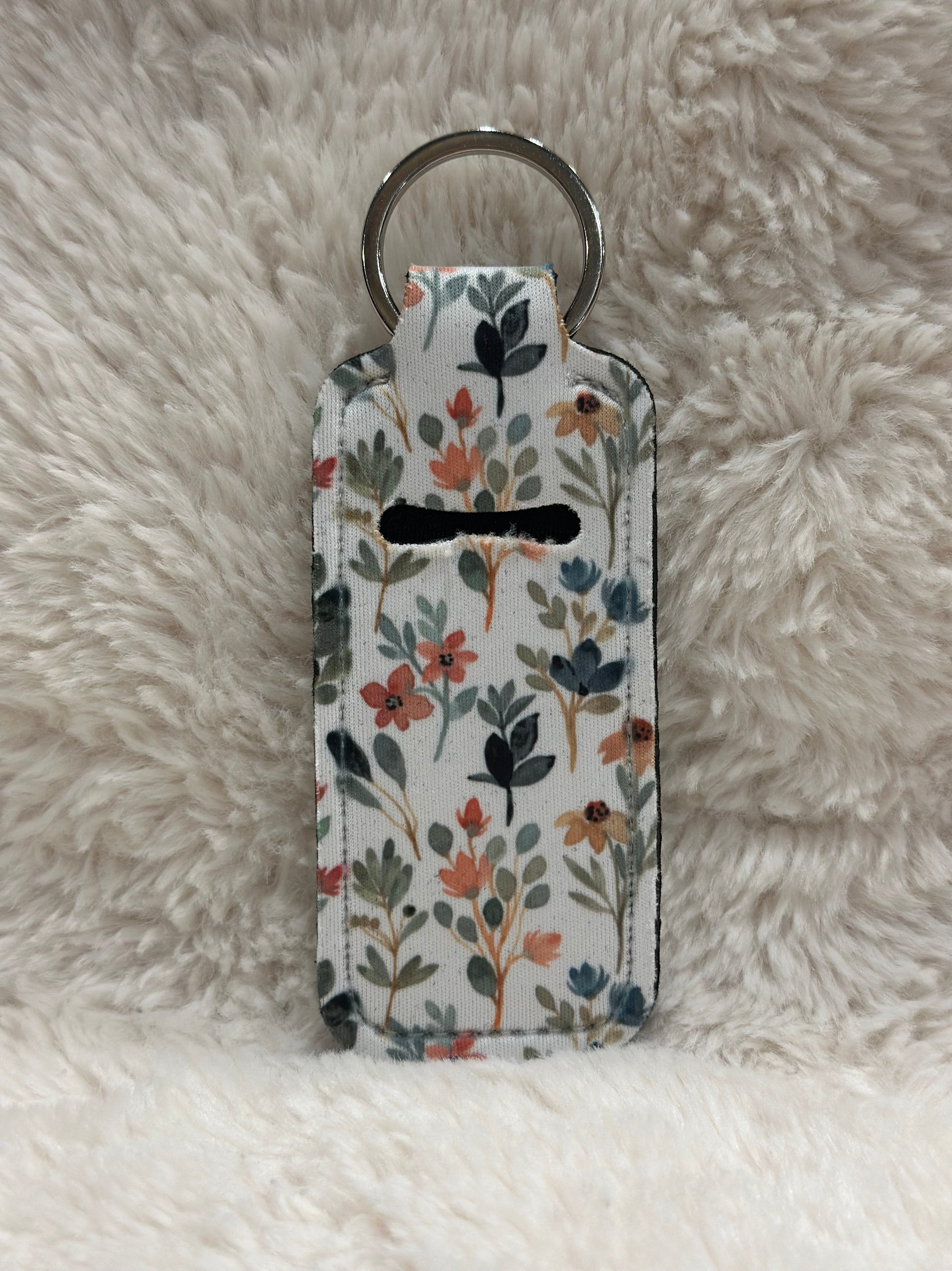 Multicolor Floral Chapstick Holder