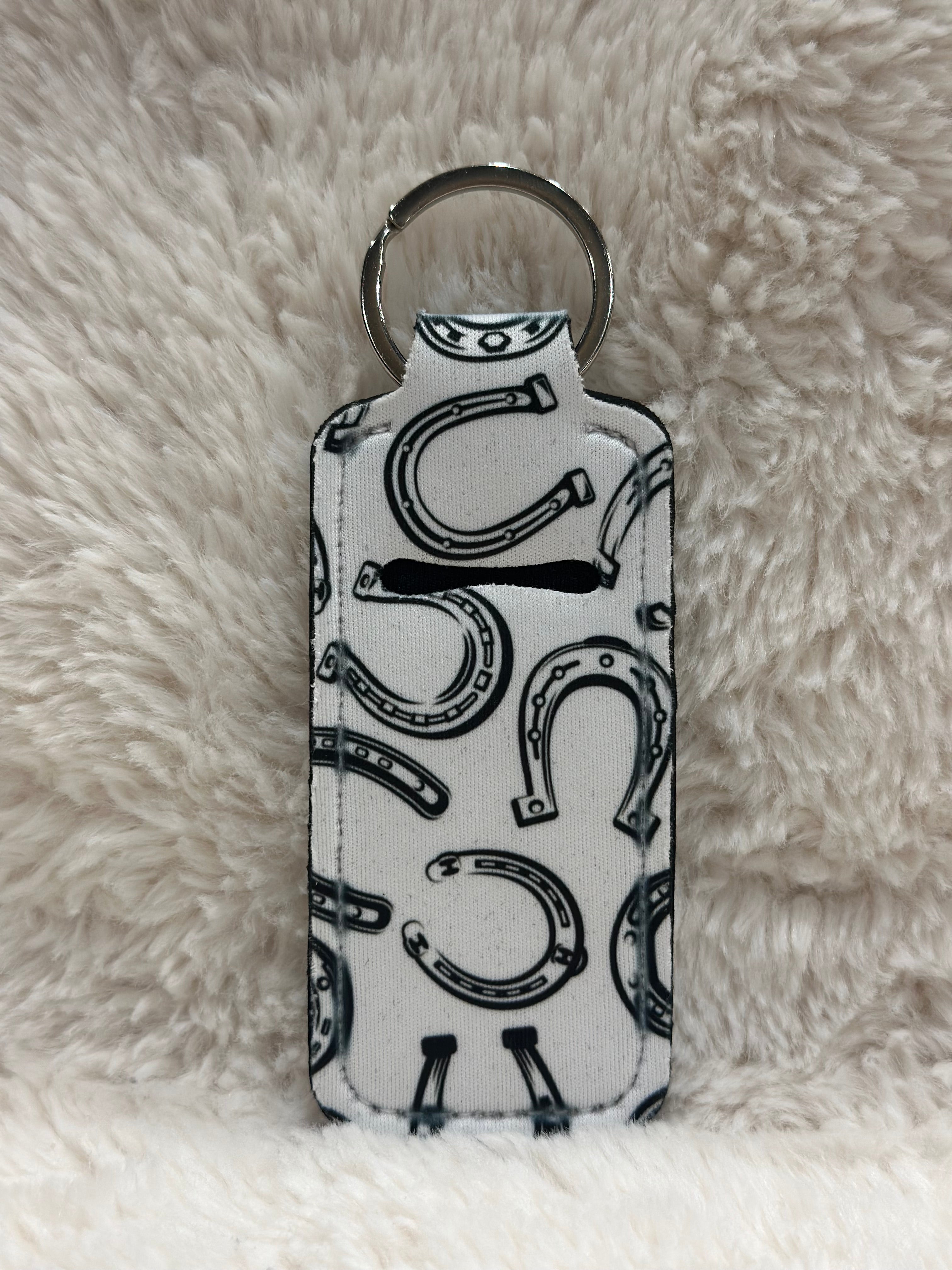 Horseshoe Chapstick Holder