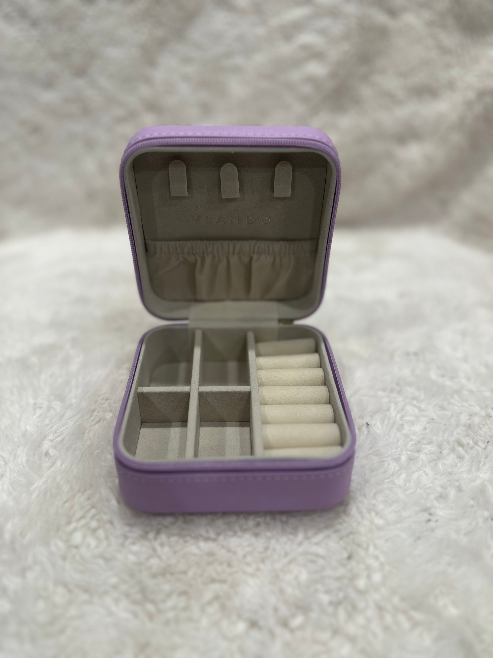 Black or Cream Personalized Jewelry Box
