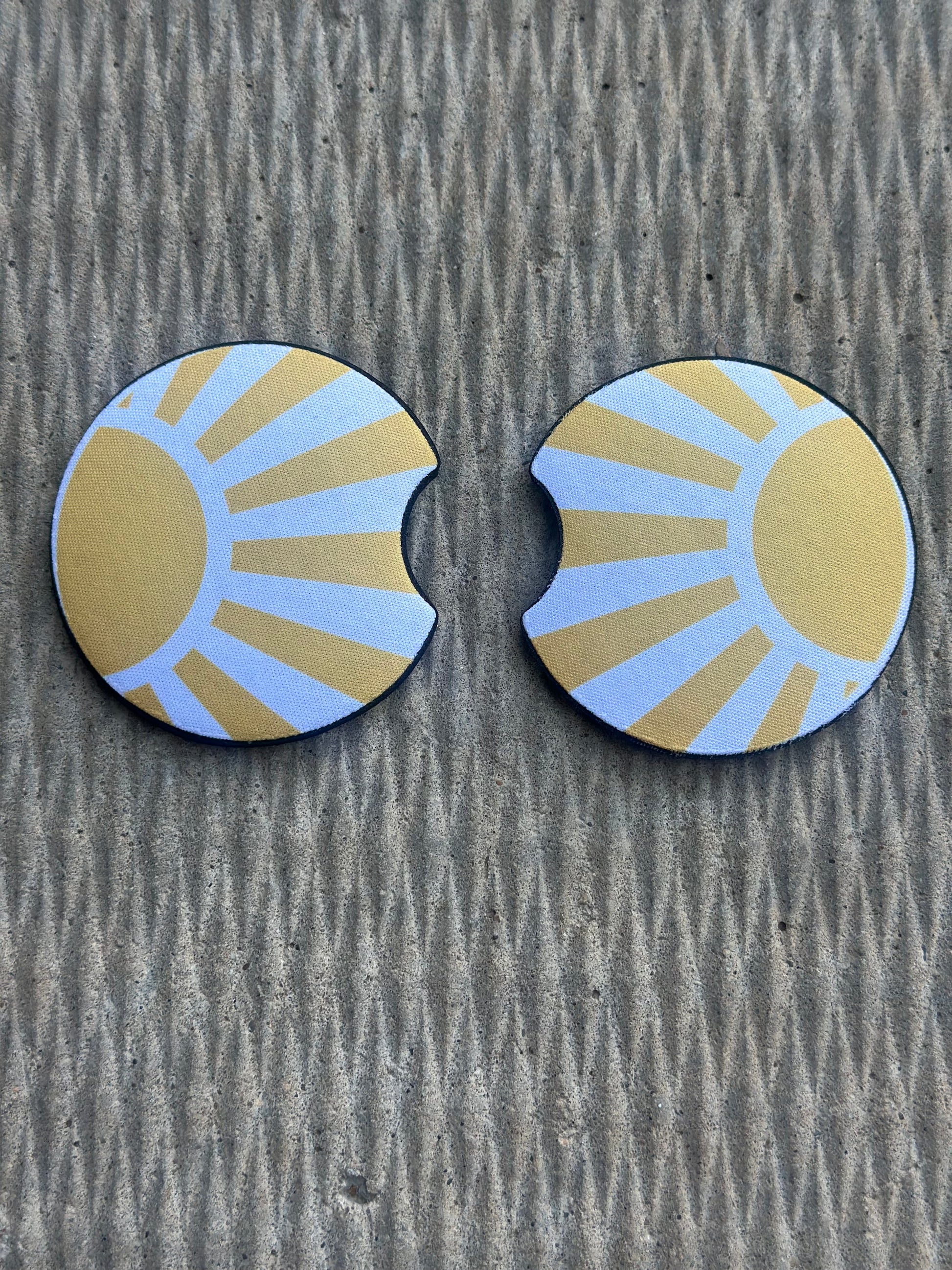 Sunshine Car Coasters