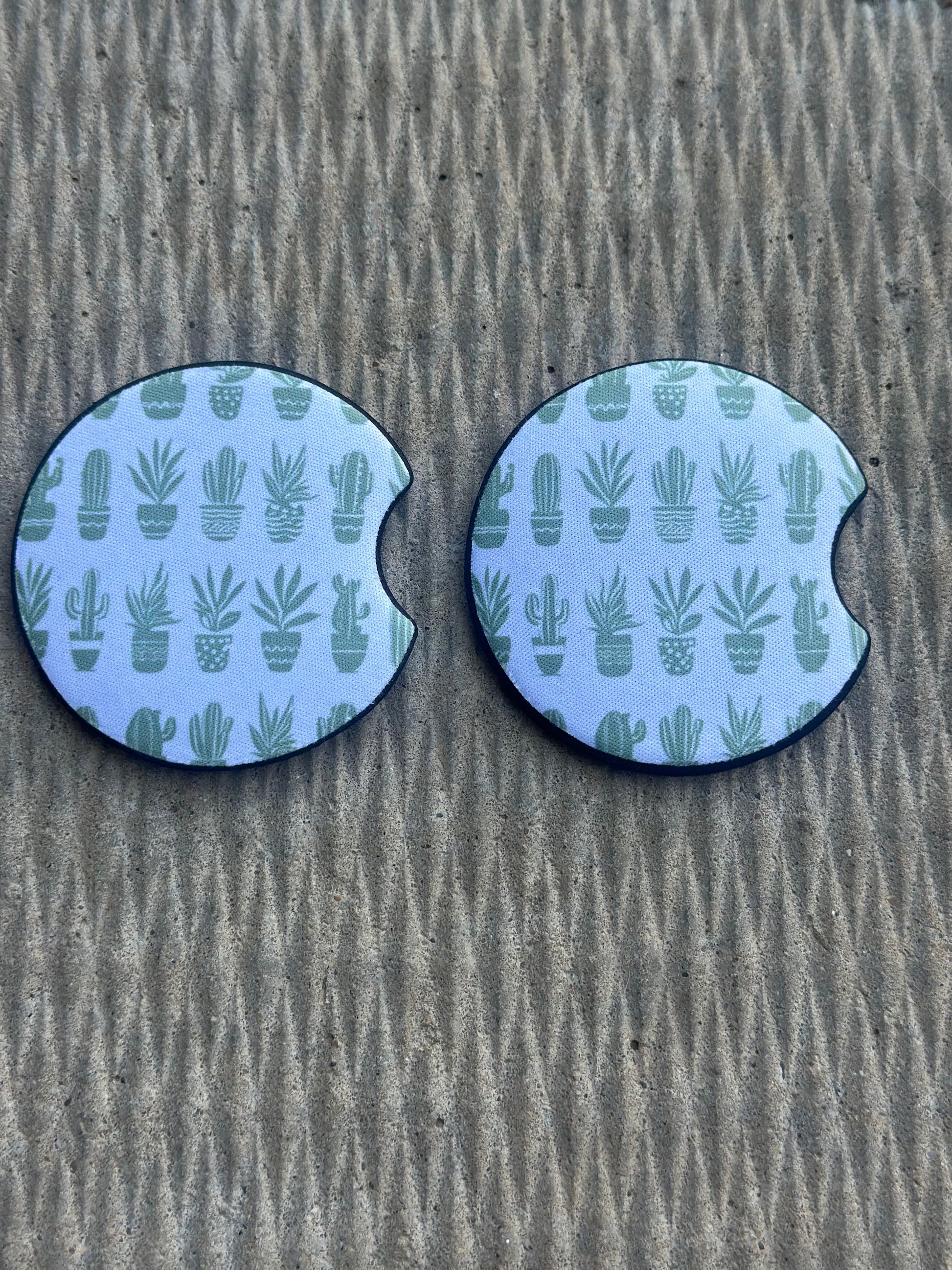 Cactus Car Coasters