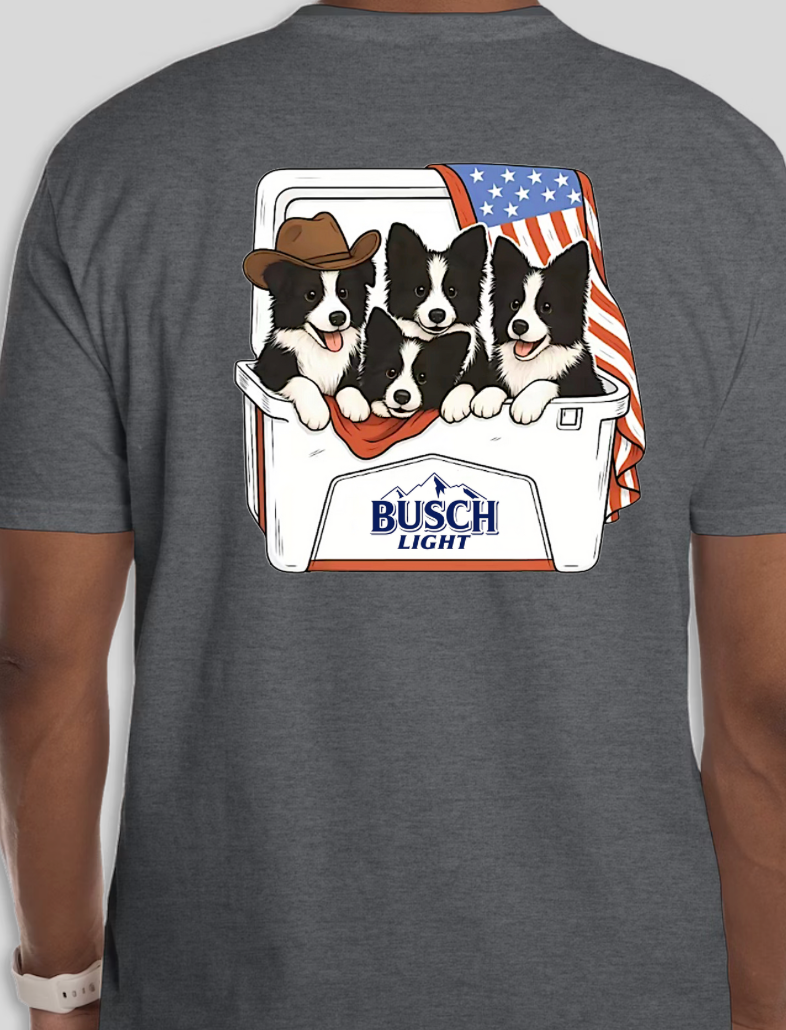 Busch Light Dog Shirt