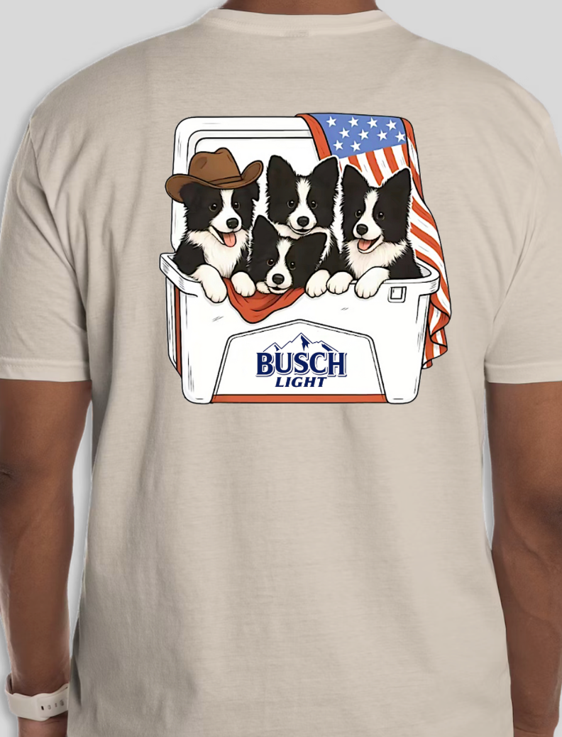 Busch Light Dog Shirt