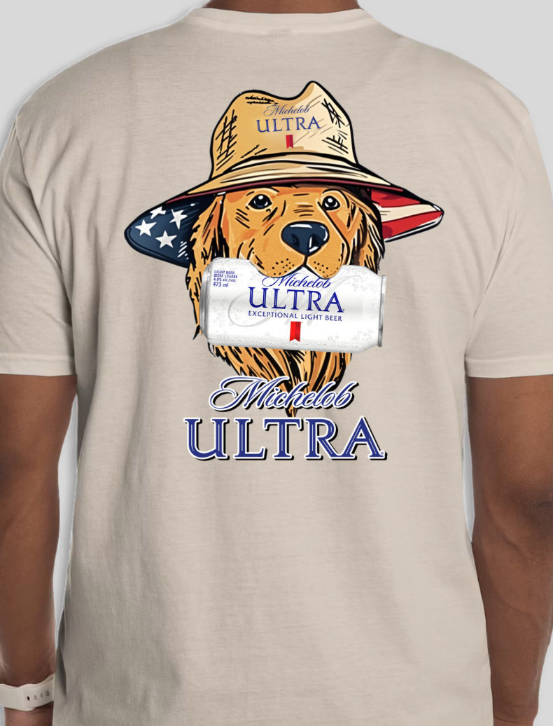 Michelob Ultra Dog Shirt