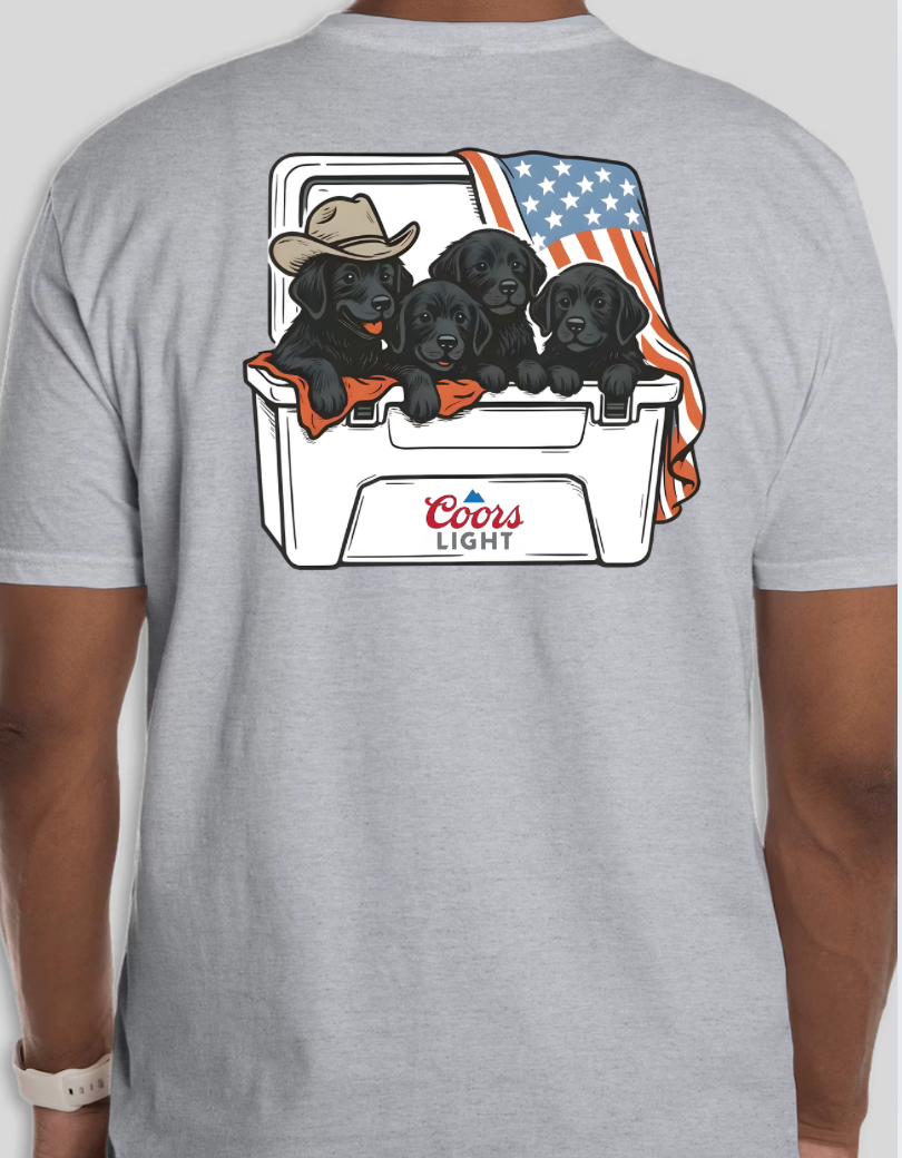Coors Light Black Labrador Shirt