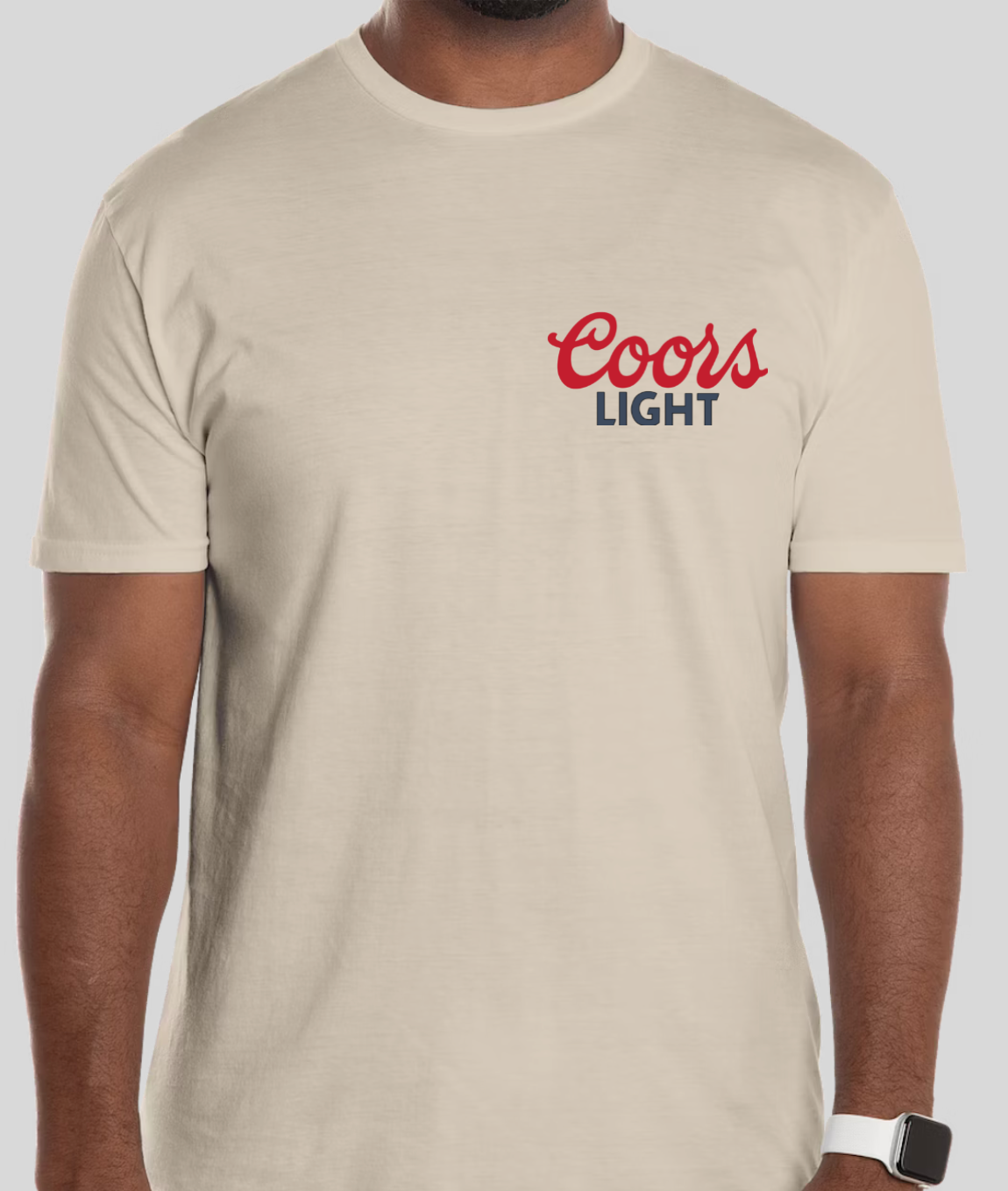 Red, White and Coors Light Shirt