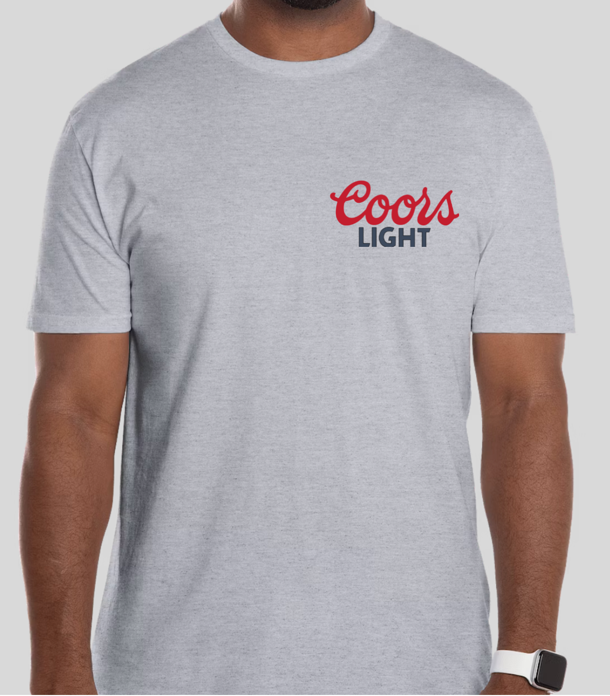 Red, White and Coors Light Shirt