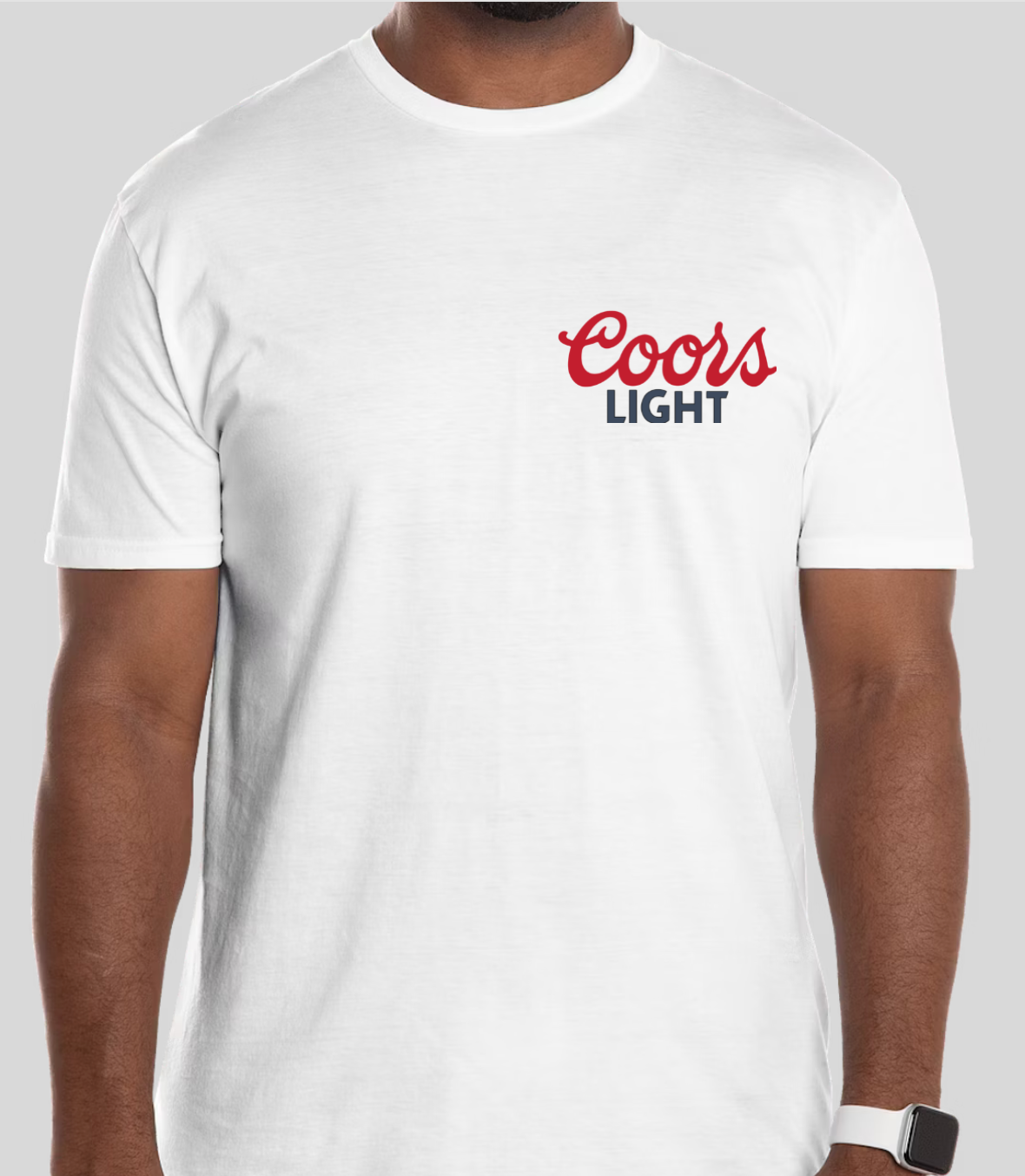 Red, White and Coors Light Shirt