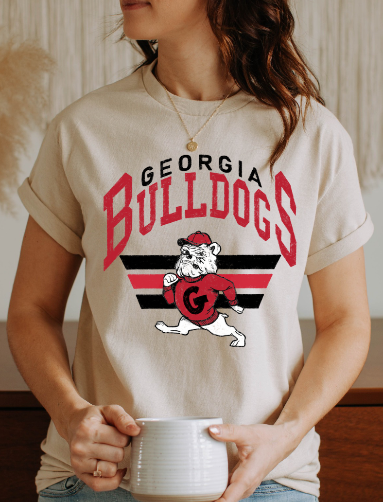 Georgia Bulldogs w/ Mascot Shirt