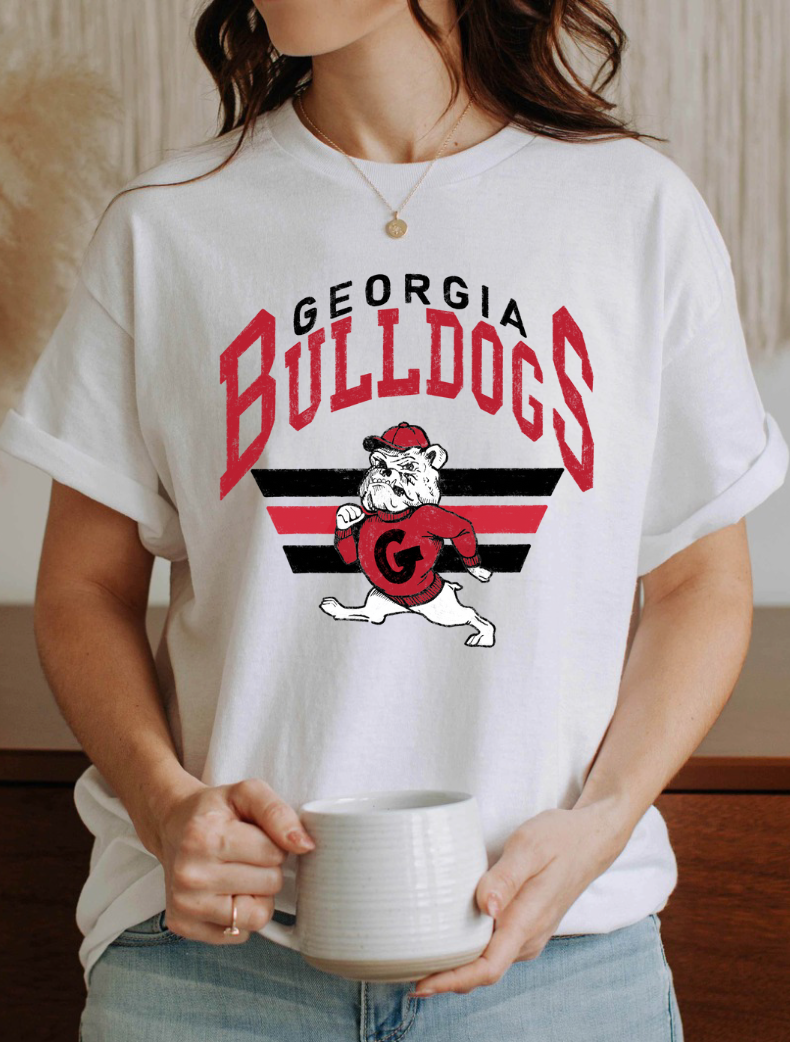 Georgia Bulldogs w/ Mascot Shirt