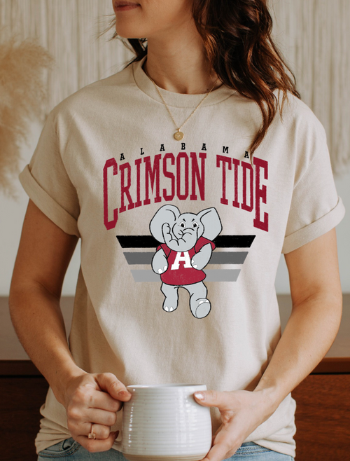 Alabama Crimson Tide w/ Mascot Shirt