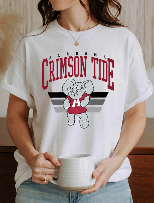 Alabama Crimson Tide w/ Mascot Shirt