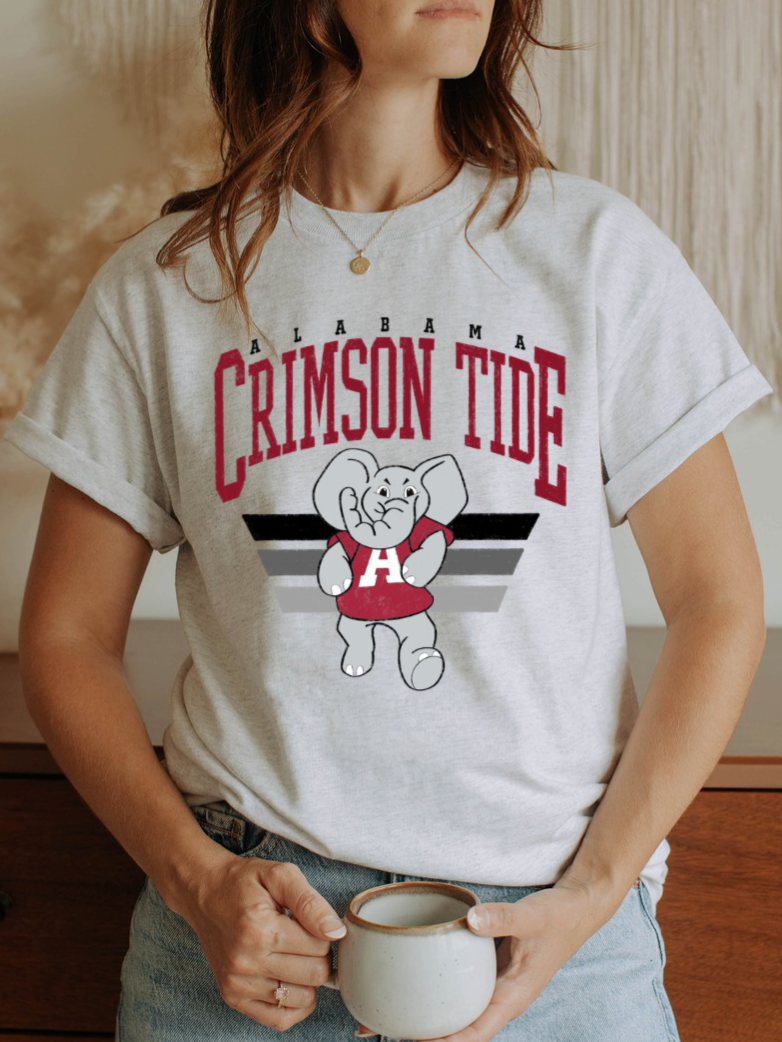 Alabama Crimson Tide w/ Mascot Shirt